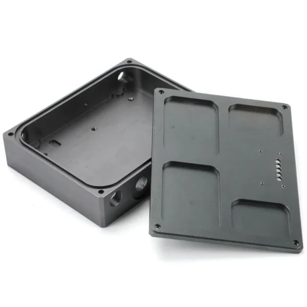 Aluminum semi rugged off-shore electronic enclosure